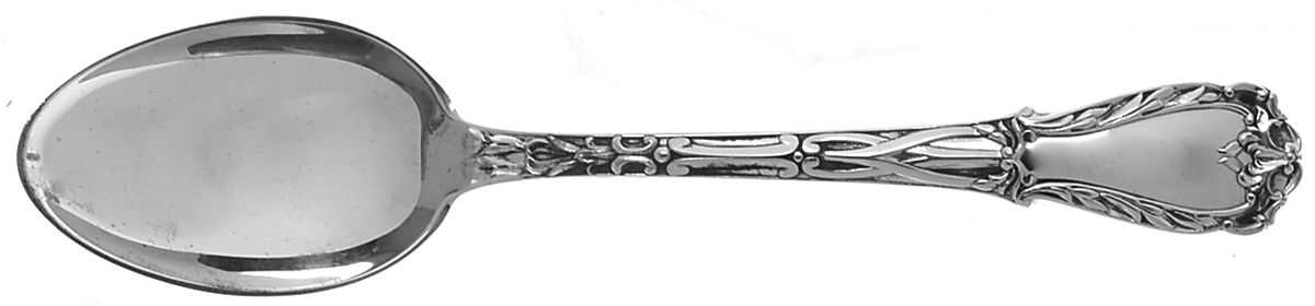 Quadrille (Sterling, 1950) Dessert/Oval Soup Spoon by Kirk Stieff-1