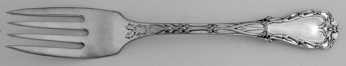 Quadrille (Sterling, 1950) Individual Salad Fork by Kirk Stieff-1