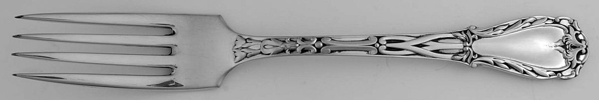 Quadrille (Sterling, 1950) Fork by Kirk Stieff-1