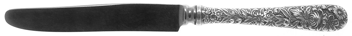 Repousse (Sterling, 1828) Hollow Handle Youth Knife by Kirk Stieff-1