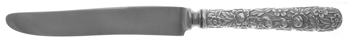 Repousse (Sterling, 1828) Knife-New French/Hollow Full Repousse by Kirk Stieff-1