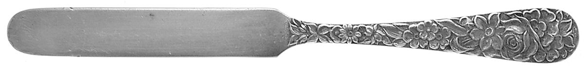 Repousse (Sterling, 1828) Baby Knife Solid Piece by Kirk Stieff-1