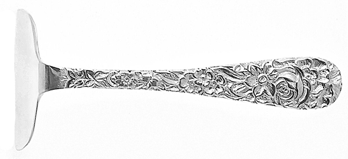 Repousse (Sterling, 1828) Food Pusher Solid by Kirk Stieff-1