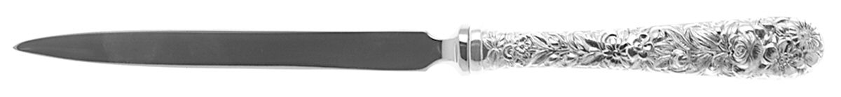 Repousse (Sterling, 1828) Letter Opener with Stainless Blade by Kirk Stieff-1