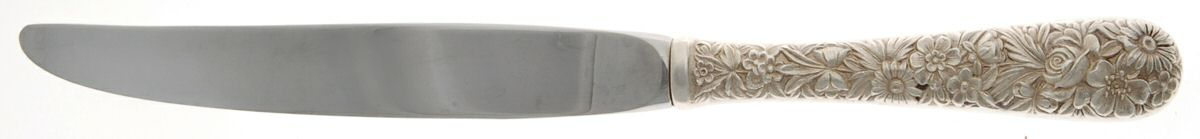 Repousse (Sterling, 1828) Modern Hollow Knife by Kirk Stieff-1