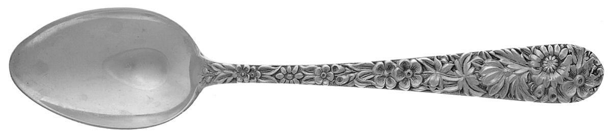 Repousse (Sterling, 1828) Teaspoon by Kirk Stieff-1