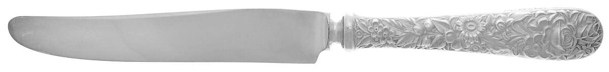 Repousse (Sterling, 1828) New French Hollow Knife with Bolster by Kirk Stieff-1