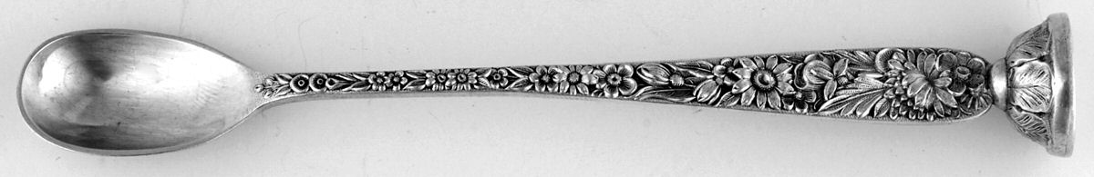 Repousse (Sterling, 1828) Drink Muddler Spoon by Kirk Stieff-1