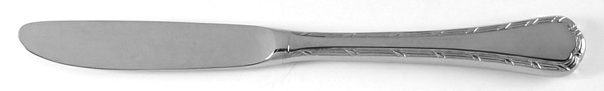Ribbon Reed (Stainless) Butter Spreader by Kirk Stieff-1