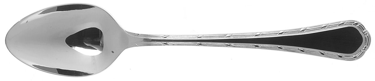 Ribbon Reed (Stainless) Place/Oval Soup Spoon by Kirk Stieff-1