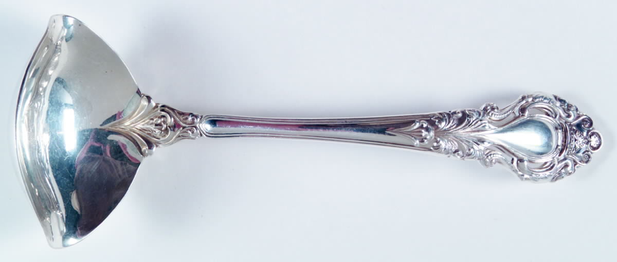 Royal Dynasty (Sterling, 1966) Solid Gravy Ladle by Kirk Stieff-1
