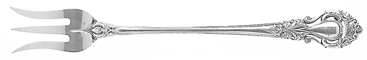 Royal Dynasty (Sterling, 1966) Cocktail/Seafood Fork by Kirk Stieff-1