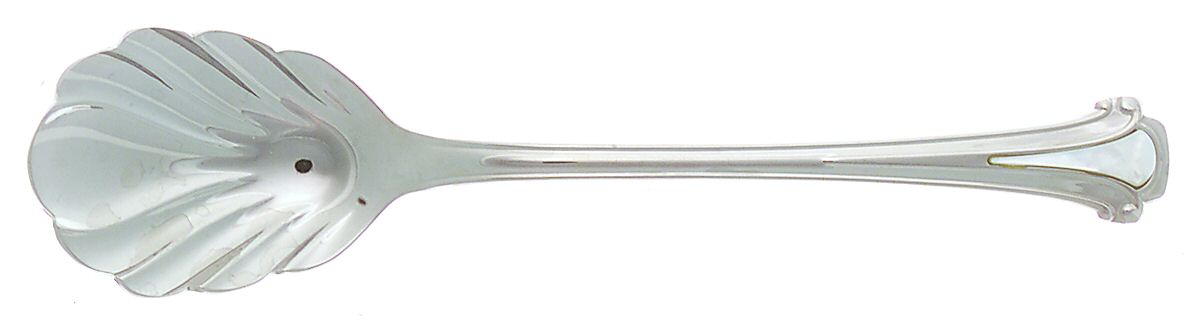 Royale Mother of Pearl (Stainless) Sugar Shell Spoon by Kirk Stieff-1