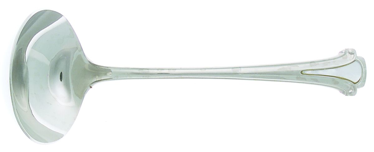 Royale Mother of Pearl (Stainless) Solid Gravy Ladle by Kirk Stieff-1