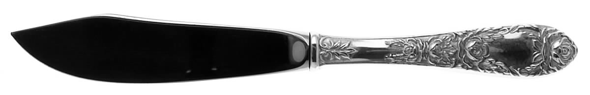 Rose (Sterling, 1937, No Monograms) Hollow Handle Master Butter Knife by Kirk Stieff-1