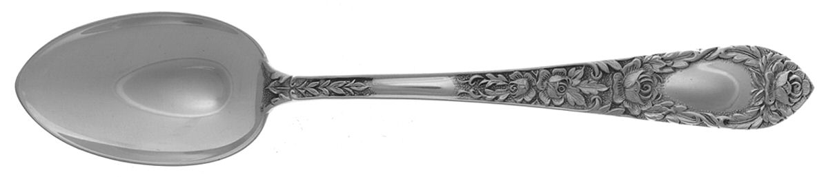 Rose (Sterling, 1937, No Monograms) Five O'Clock Teaspoon by Kirk Stieff-1