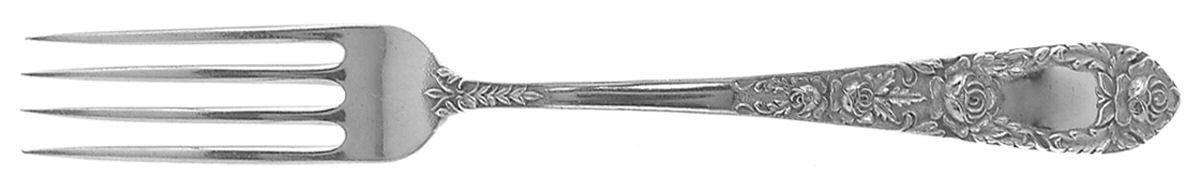 Rose (Sterling, 1937, No Monograms) Fork by Kirk Stieff-1