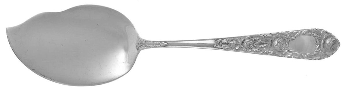 Rose (Sterling, 1937, No Monograms) Large Solid Jelly Server by Kirk Stieff-1