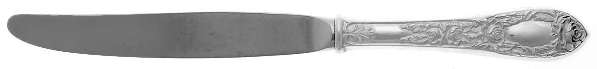 Rose (Sterling, 1937, No Monograms) Modern Hollow Knife by Kirk Stieff-1