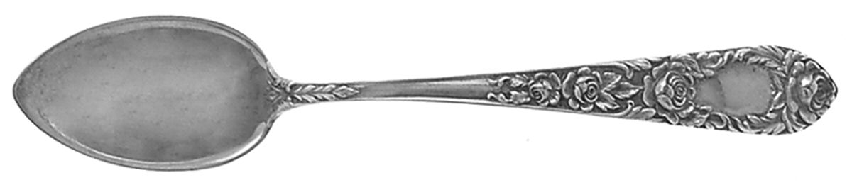 Rose (Sterling, 1937, No Monograms) Fruit/Orange Spoon by Kirk Stieff-1