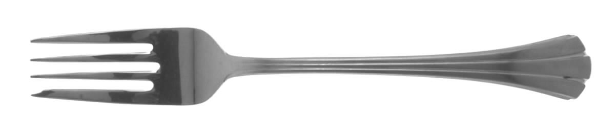 Satin Flutes (Stainless) Individual Salad Fork by Kirk Stieff-1