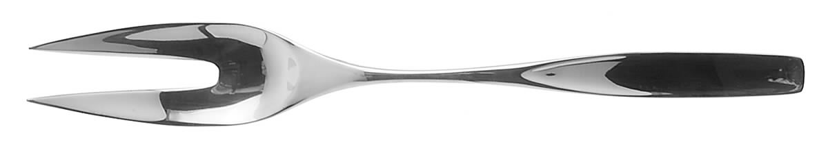 Selene (Sterling, 1975) Large Solid Cold Meat Serving Fork by Kirk Stieff-1