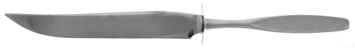 Selene (Sterling, 1975) Small Carving Knife W/Sterling Guard by Kirk Stieff-1