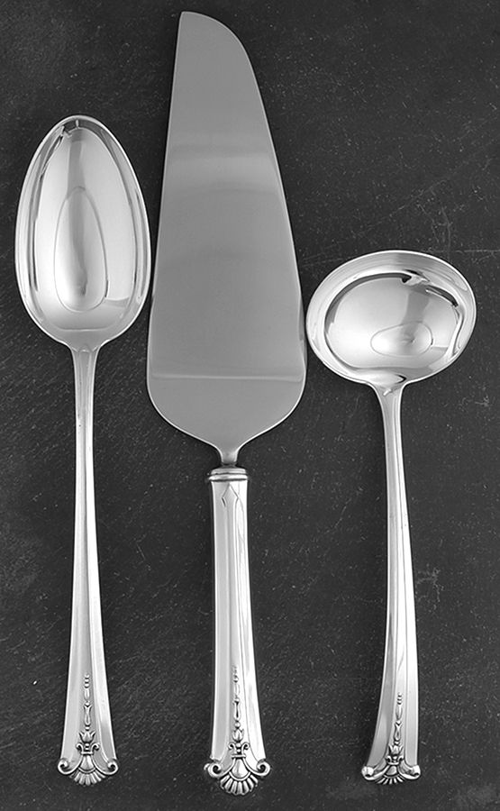 Severn-Worthington (Sterling, 1940) 3 Piece Completer Set by Kirk Stieff-1