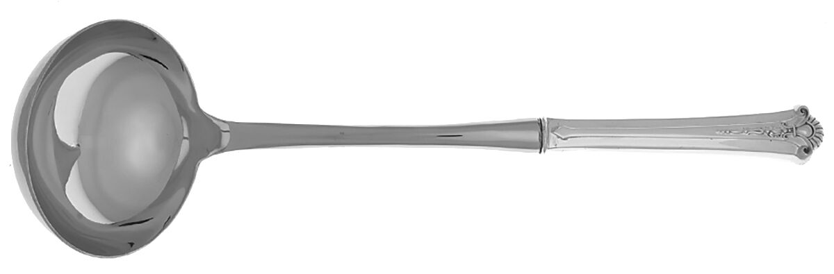 Severn-Worthington (Sterling, 1940) Soup Ladle with Stainless Bowl HC by Kirk Stieff-1