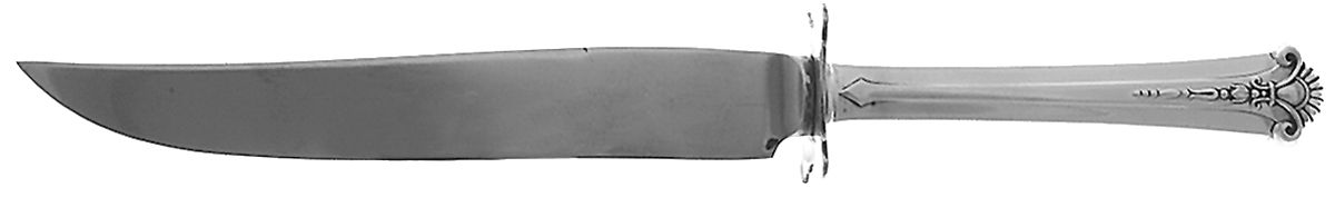 Severn-Worthington (Sterling, 1940) Small Carving Knife W/Sterling Guard by Kirk Stieff-1