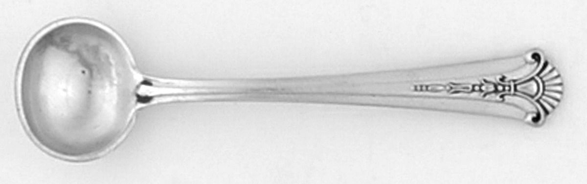 Severn-Worthington (Sterling, 1940) Individual Salt Spoon by Kirk Stieff-1