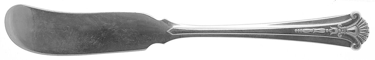 Severn-Worthington (Sterling, 1940) Flat Handle Butter Spreader by Kirk Stieff-1