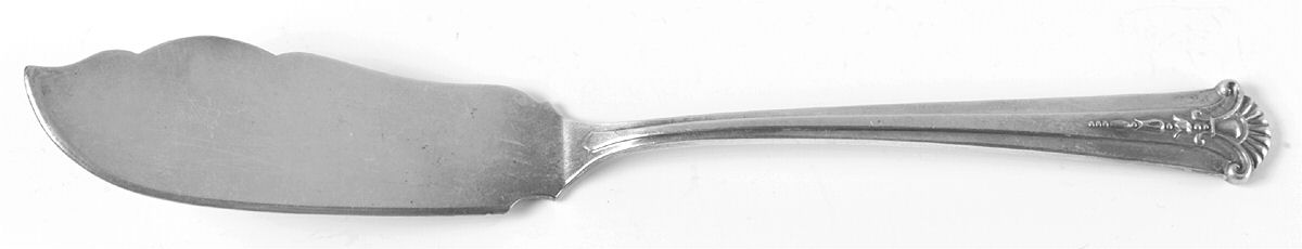 Severn-Worthington (Sterling, 1940) Flat Handle Master Butter Knife by Kirk Stieff-1