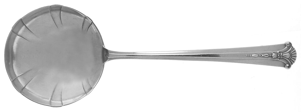 Severn-Worthington (Sterling, 1940) Small Solid Berry/Casserole Spoon by Kirk Stieff-1