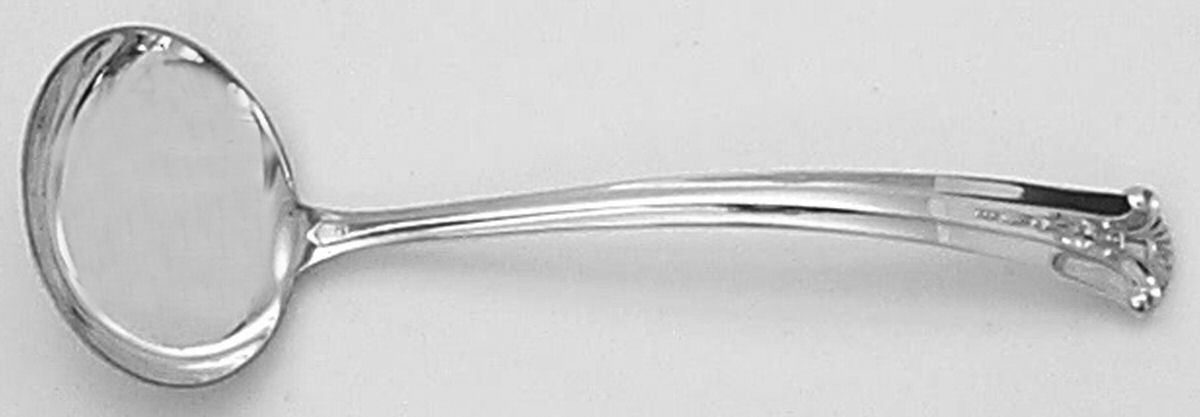 Severn-Worthington (Sterling, 1940) Solid Gravy Ladle by Kirk Stieff-1