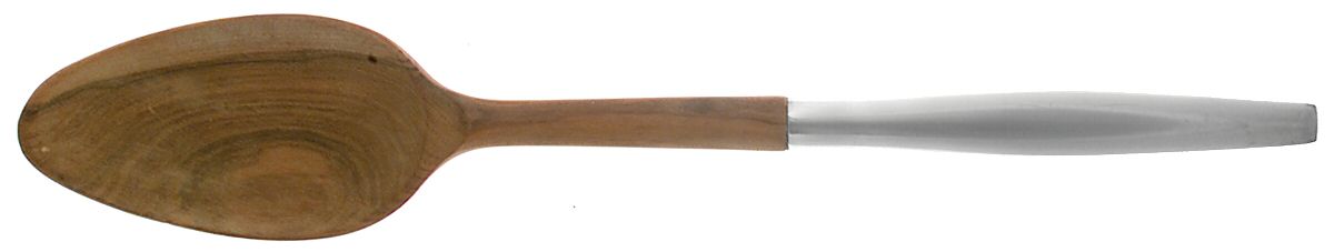 Signet (Sterling, 1958) Salad Serving Spoon with Wooden Bowl by Kirk Stieff-1