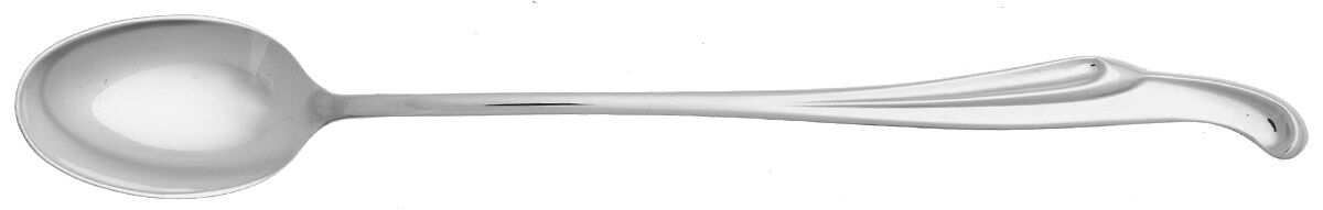 Silver Surf (Sterling, 1956) Iced Tea Spoon by Kirk Stieff-1