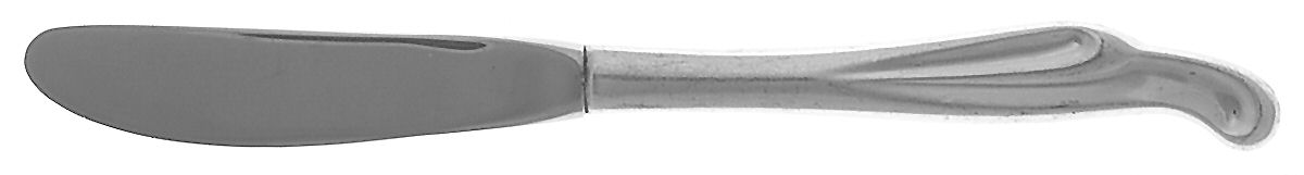 Silver Surf (Sterling, 1956) Modern Hollow Butter Spreader (Stainless) by Kirk Stieff-1