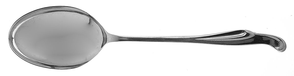Silver Surf (Sterling, 1956) Tablespoon (Serving Spoon) by Kirk Stieff-1