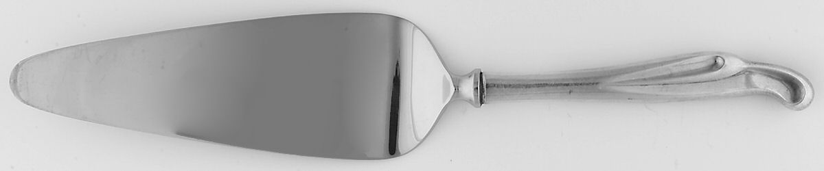 Silver Surf (Sterling, 1956) Pie Server with Stainless Blade by Kirk Stieff-1
