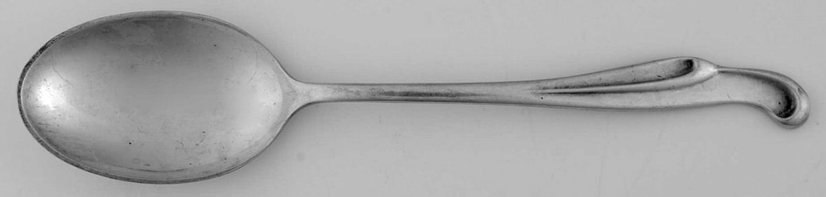 Silver Surf (Sterling, 1956) Dessert/Oval Soup Spoon by Kirk Stieff-1