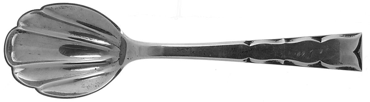 Skylark (Sterling, 1954) Small Sugar Shell Spoon by Kirk Stieff-1