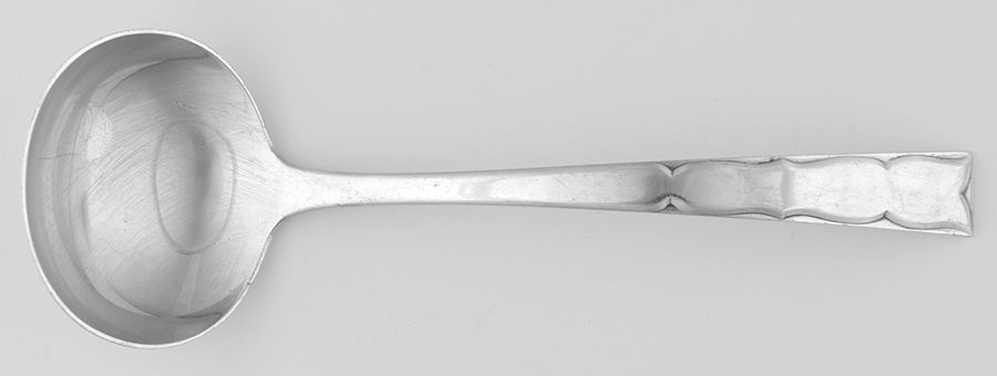 Skylark (Sterling, 1954) Solid Gravy Ladle by Kirk Stieff-1