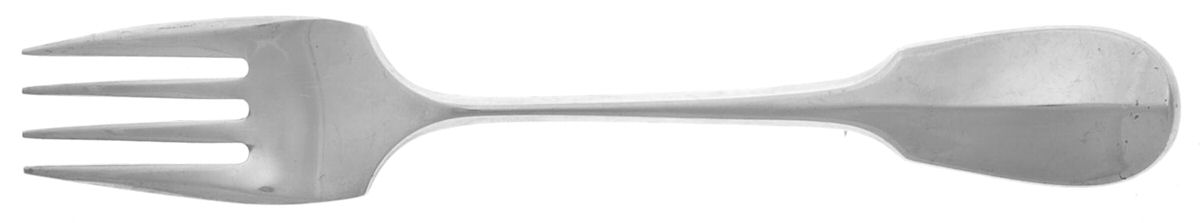 Smithsonian (Sterling, 1977) Individual Salad Fork by Kirk Stieff-1
