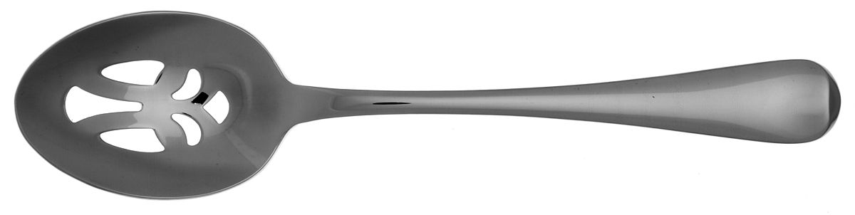 Somerset (Stainless) Pierced Tablespoon (Serving Spoon) by Kirk Stieff-1