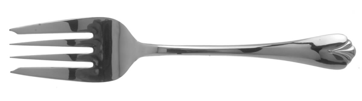 Sprig (Stainless) Medium Solid Cold Meat Serving Fork by Kirk Stieff-1