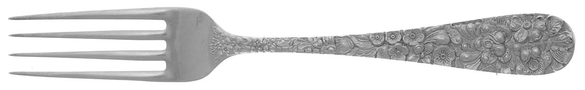 Stieff Rose (Sterling, 1892, No Monograms) Fork by Kirk Stieff-1