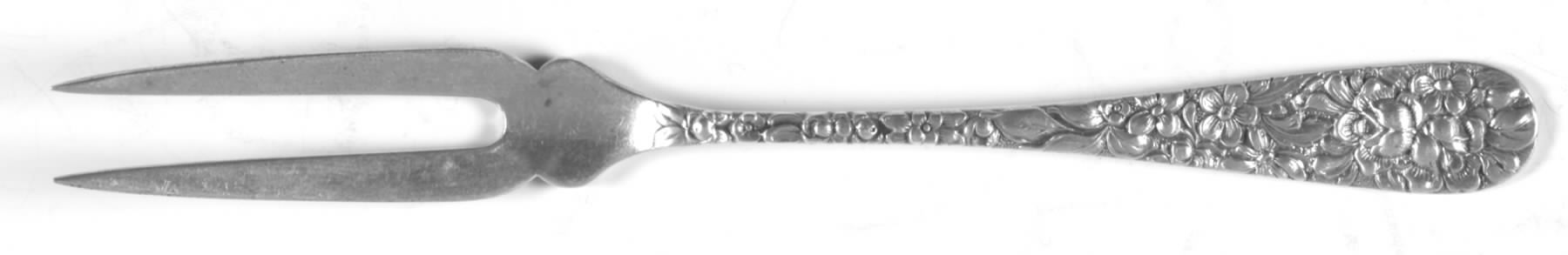 Stieff Rose (Sterling, 1892, No Monograms) Individual Berry Fork by Kirk Stieff-1