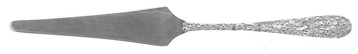 Stieff Rose (Sterling, 1892, No Monograms) Letter Opener Solid Piece by Kirk Stieff-1