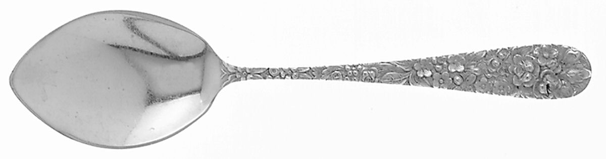 Stieff Rose (Sterling, 1892, No Monograms) Large Solid Jelly Server by Kirk Stieff-1